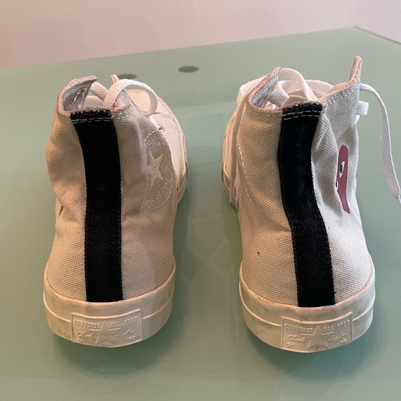 Comme Des Garçons PLAY Converse men size 11 - Picture 3 of 8
